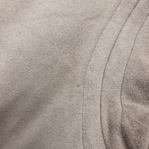 VTG Yves Saint Laurent Rive Gauche Wool Wrap Coat Camel Brown Belted EU 36 US 4 - Picture 16 of 16